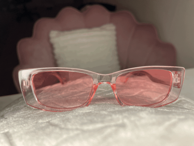 Lunette rose 